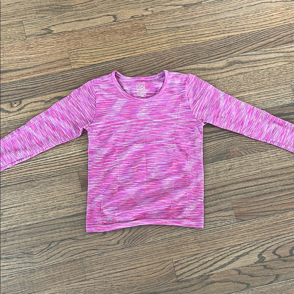 Athleta Girl Dark Pink Top
